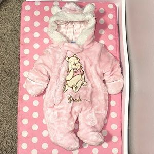 Winnie the Pooh; Disney baby winter onesie 0-3m